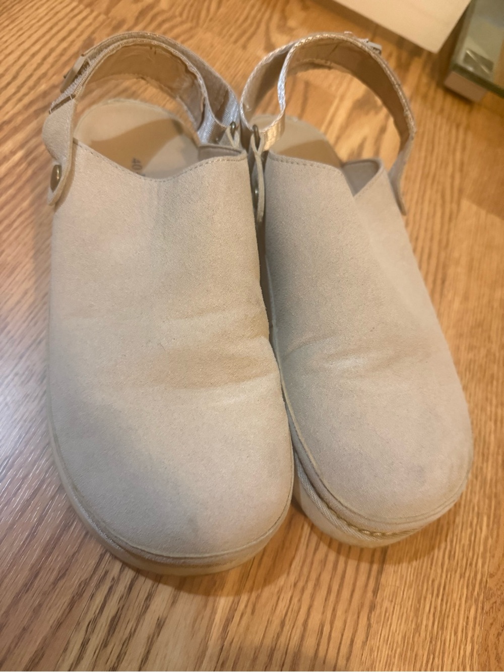 Women’s Beige Slingback Casual Shoes
